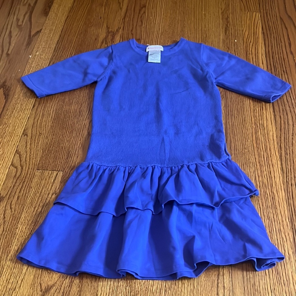 American Girl Girl’s Purple Sweater Dress Size 8